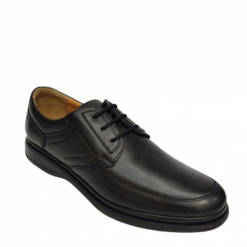 ΑΝΔΡΙΚΑ ΑΝΑΤΟΜΙΚΑ ΔΕΡΜΑΤΙΝΑ MODEL SHOES ΜΑΥΡΑ