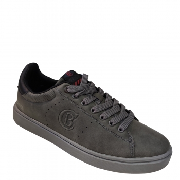 ΑΝΔΡΙΚΑ  SNEAKERS  COTTON BELT BY REVOLVER  ΓΚΡΙ